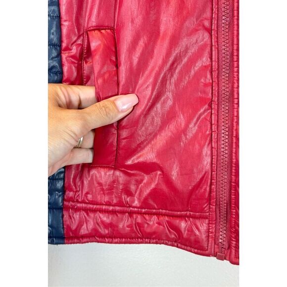 VINTAGE UNITED COLORS OF BENETTON KIDS PUFFER JACKET LARGE - Picture 4 of 14